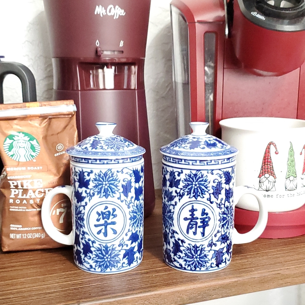 *SOLD* Porcelain Mugs